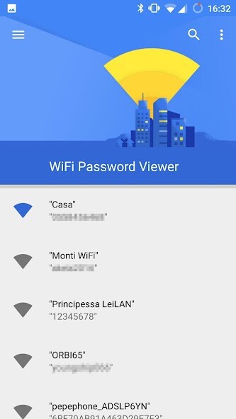 Run android online APK WiFi Password Viewer [ROOT] from MyAndroid or emulate WiFi Password Viewer [ROOT] using MyAndroid